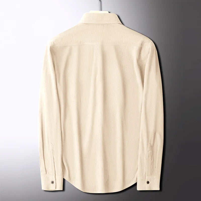 Castellan Corduroy Knit Shirt