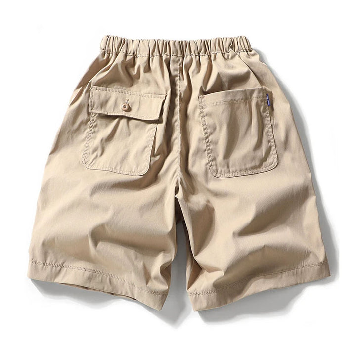 Men's Cotton Cargo Shorts | Lightweight Casual Summer Essential | Versatile Outdoor Style