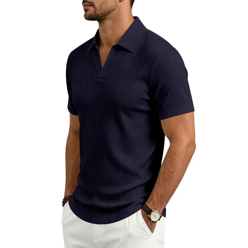 Ashford Open Collar Polo
