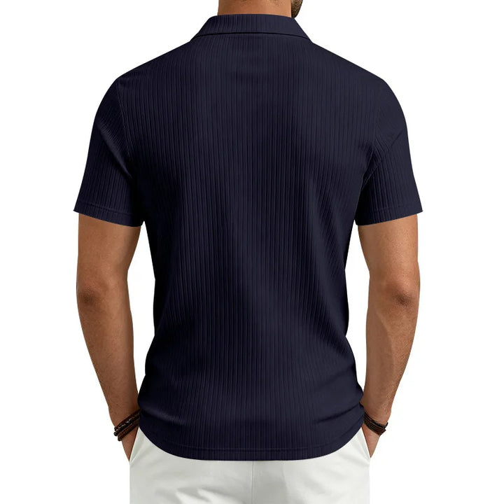 Ashford Open Collar Polo