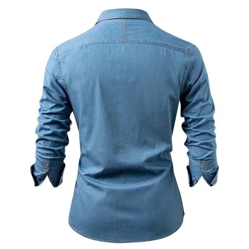 Westbrook No-Iron Denim Shirt