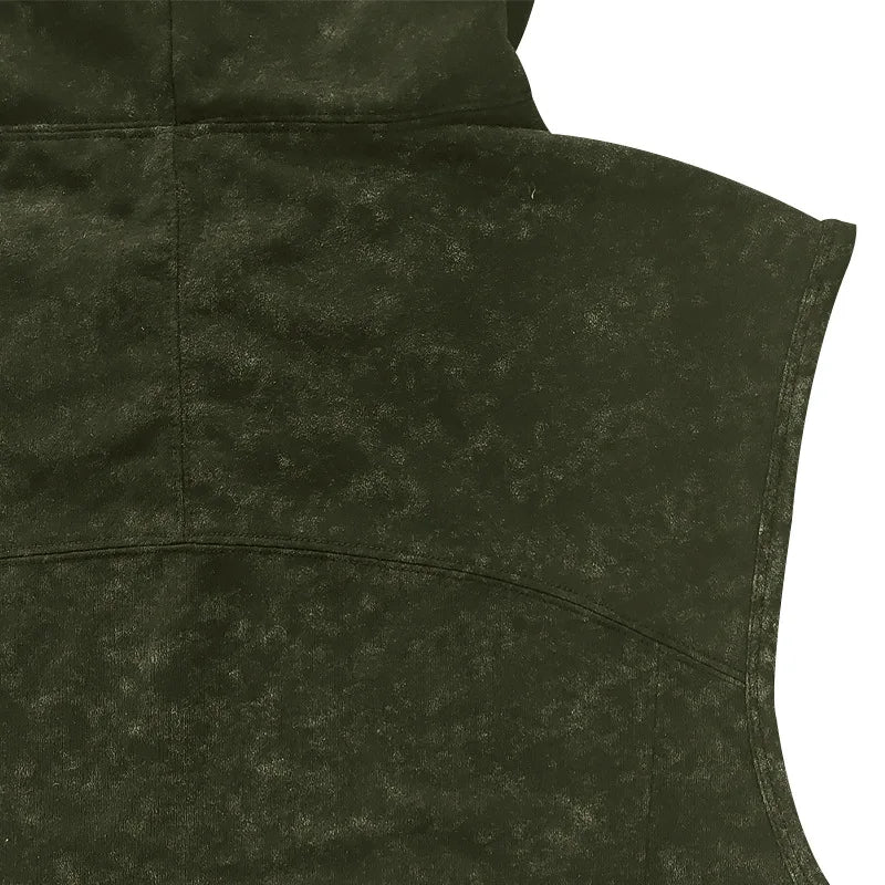 Wardlow Washed Sleeveless Hoodie