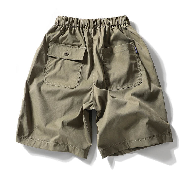 Men's Cotton Cargo Shorts | Lightweight Casual Summer Essential | Versatile Outdoor Style