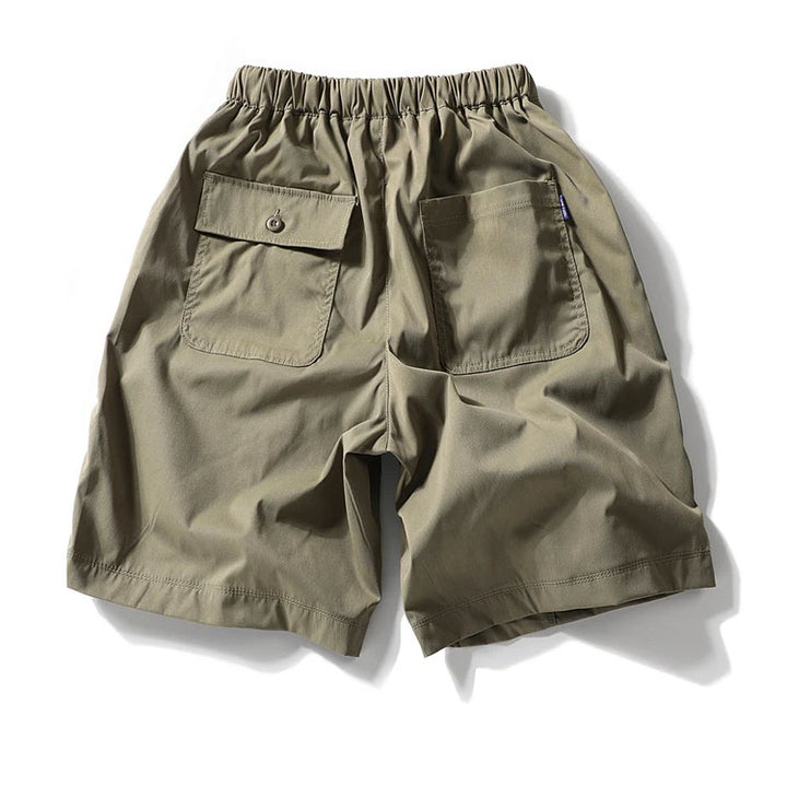 Men's Cotton Cargo Shorts | Lightweight Casual Summer Essential | Versatile Outdoor Style