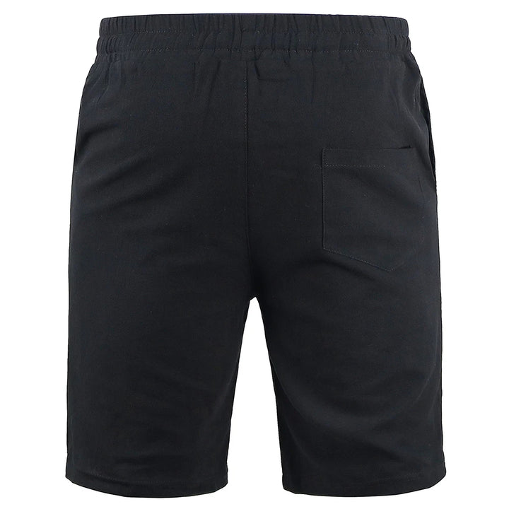 Men's Cotton Linen Shorts | Lightweight Breathable Summer Essential | Classic Solid Style