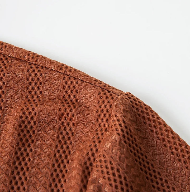 Giulio Woven Collar Polo