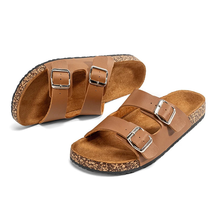 Marlow Cork Comfort Slides