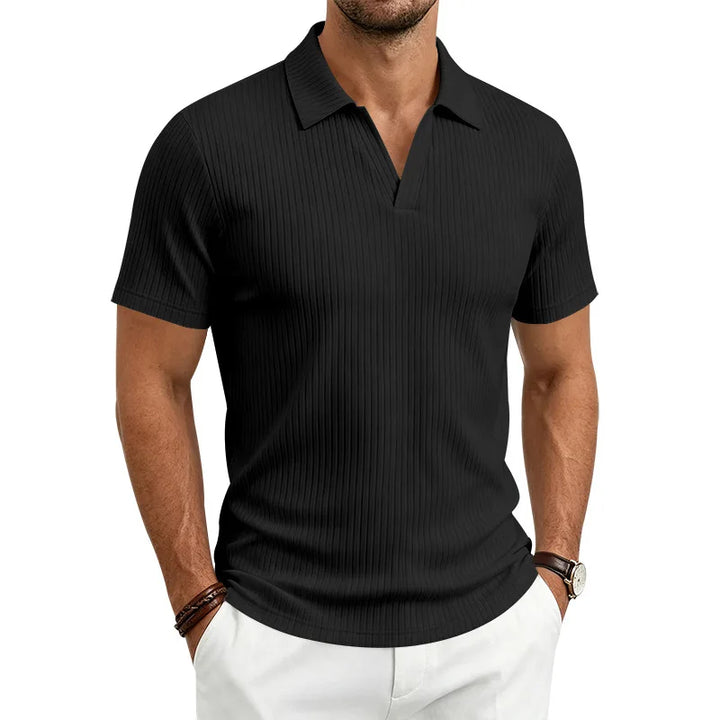 Ashford Open Collar Polo