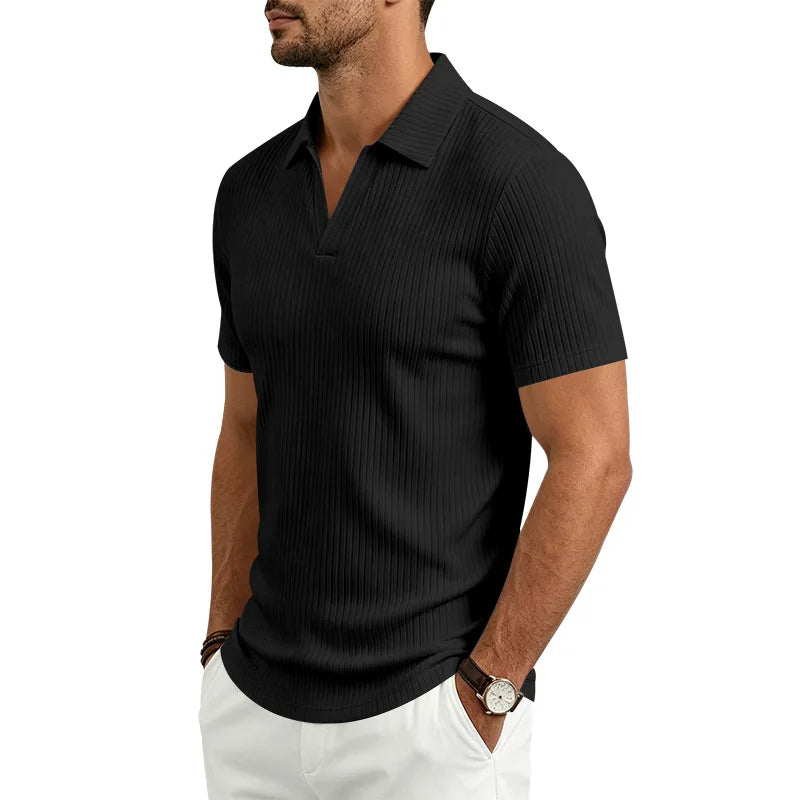 Ashford Open Collar Polo