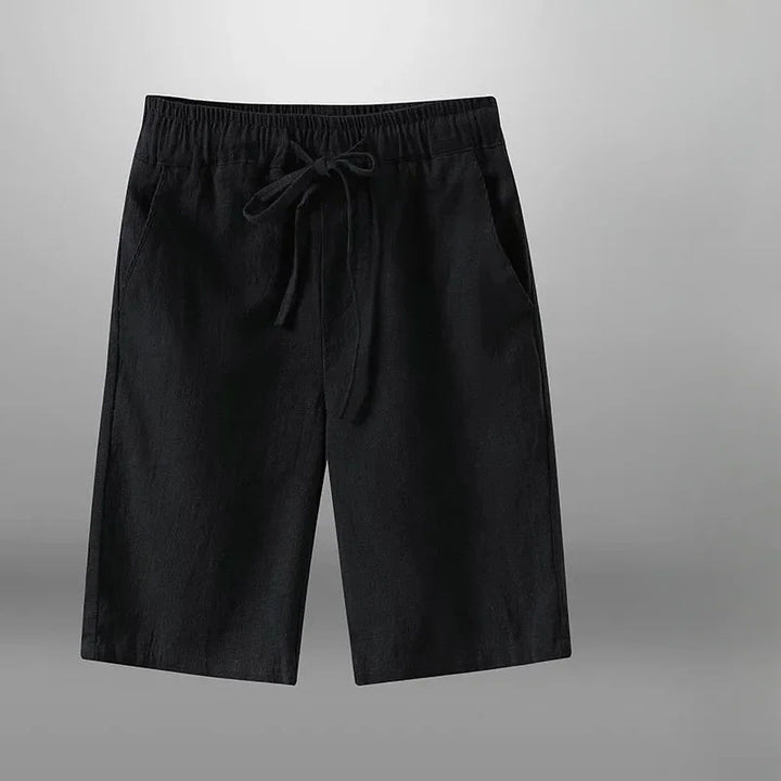 Men's Cotton Linen Casual Shorts | Lightweight Breathable Comfort Fit