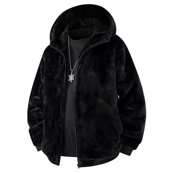 Brayden Shadow Plush Hoodie