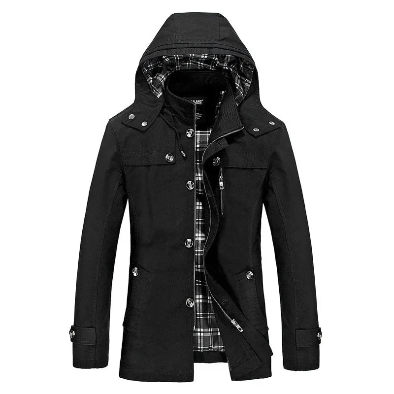 Calder Hooded Field Coat