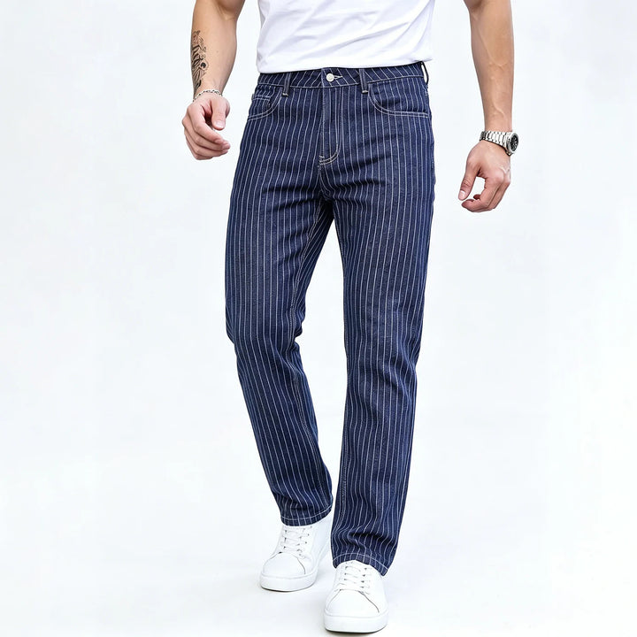 Strathmore Pinstripe Denim Jeans