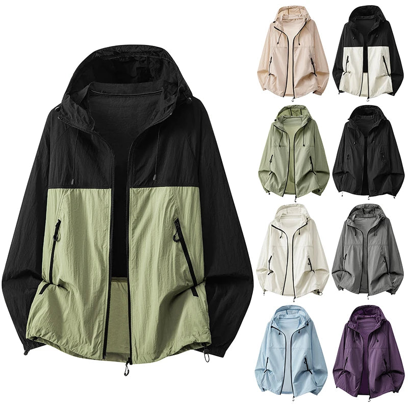 Axton UV Ice Silk Windbreaker Jacket