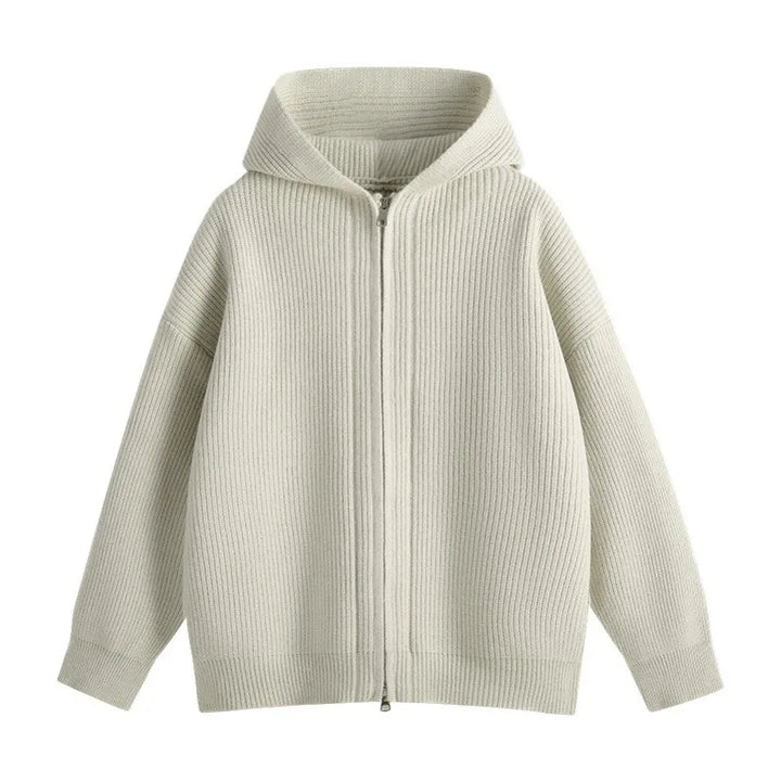 Northmere Ribbed Hood Cardigan