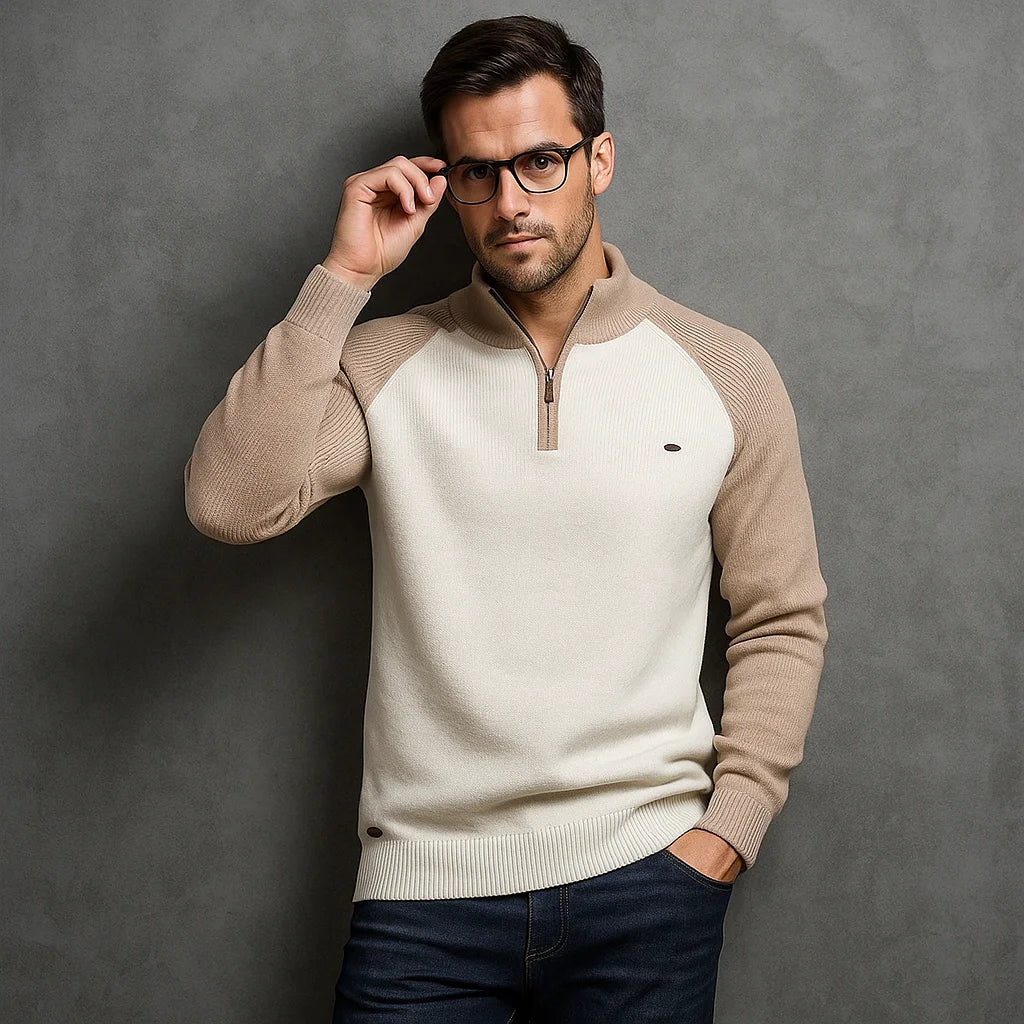 Hawthorne Quarter-Zip Knit Pullover