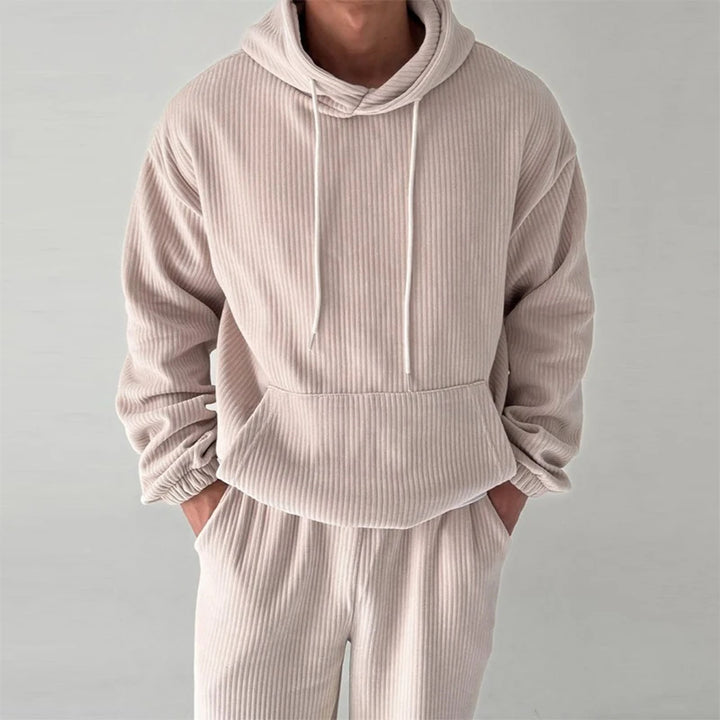 Valen Ridge Ribbed Hoodie