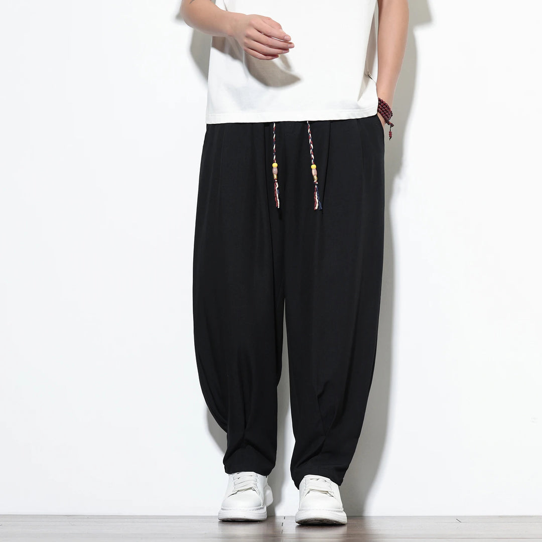Aurelio Flow Viscose Harem Pants
