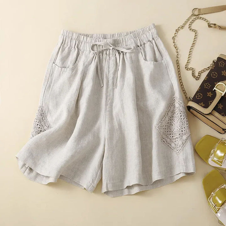 Celeste Elastic Waist Shorts