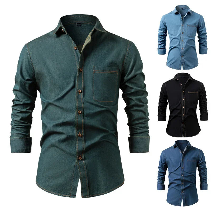 Westbrook No-Iron Denim Shirt