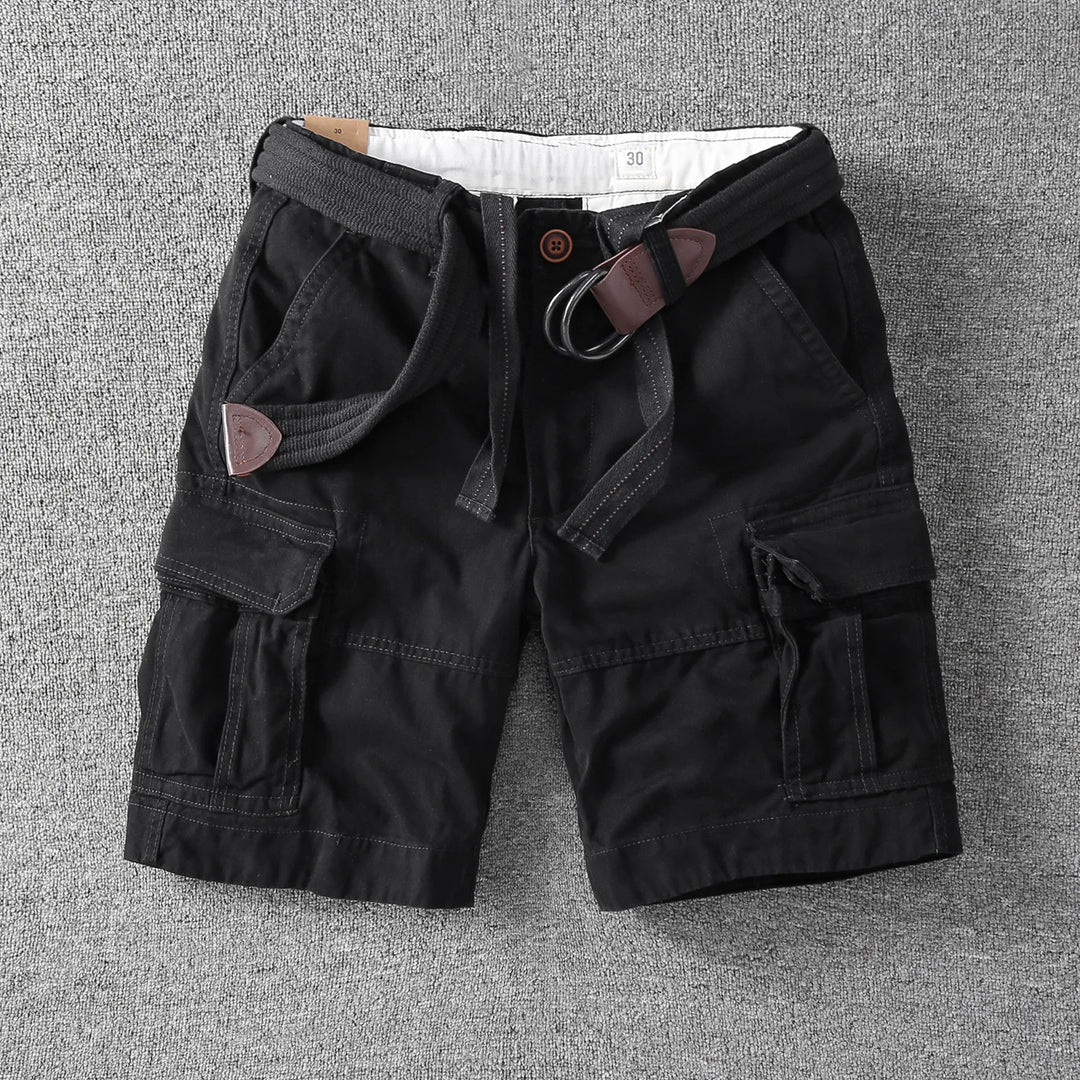 Ravello Cotton Cargo Shorts