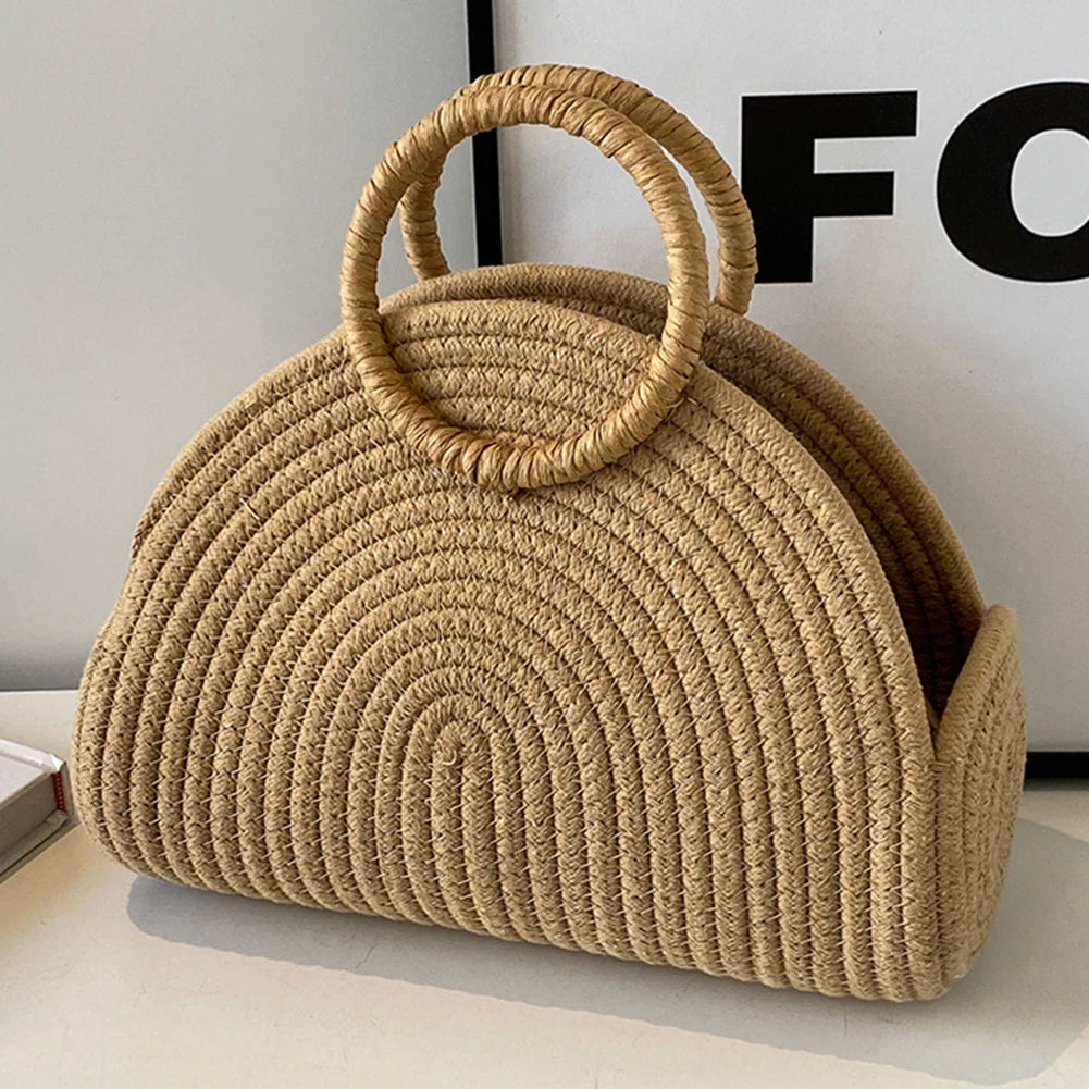 Soléa Woven Arc Tote