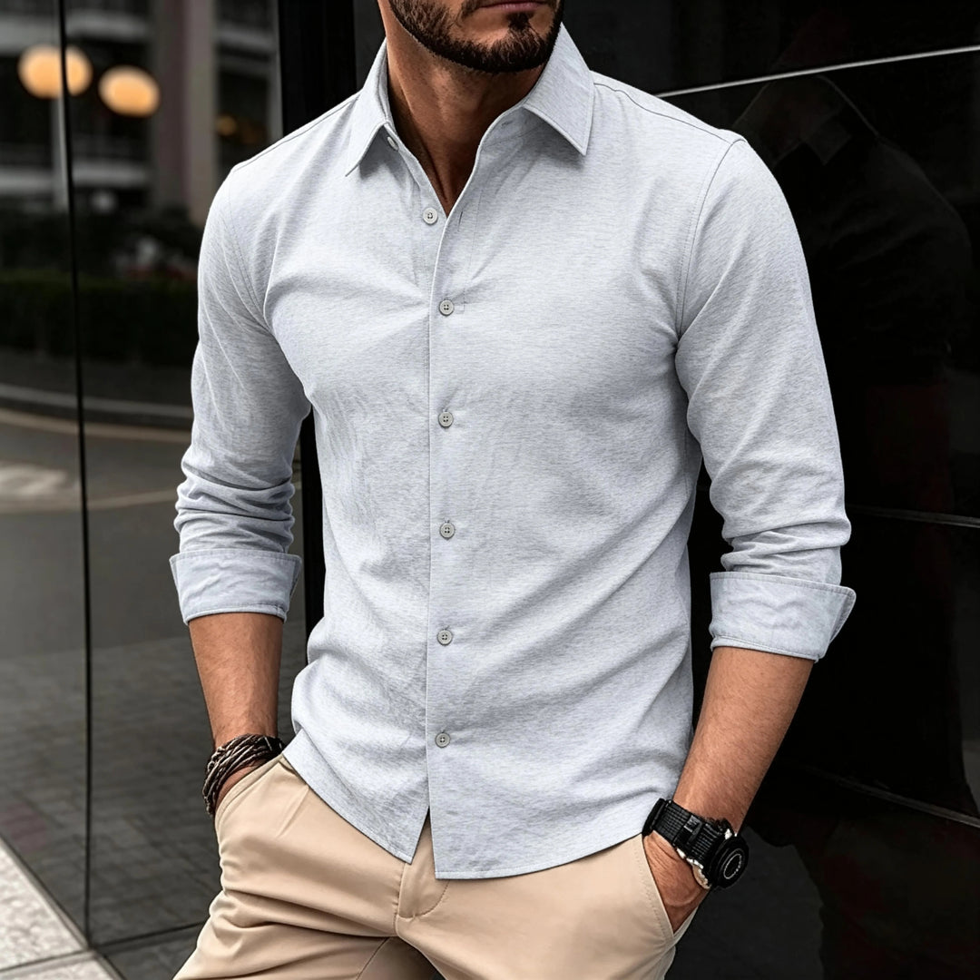 Navarre Linen Dress Shirt