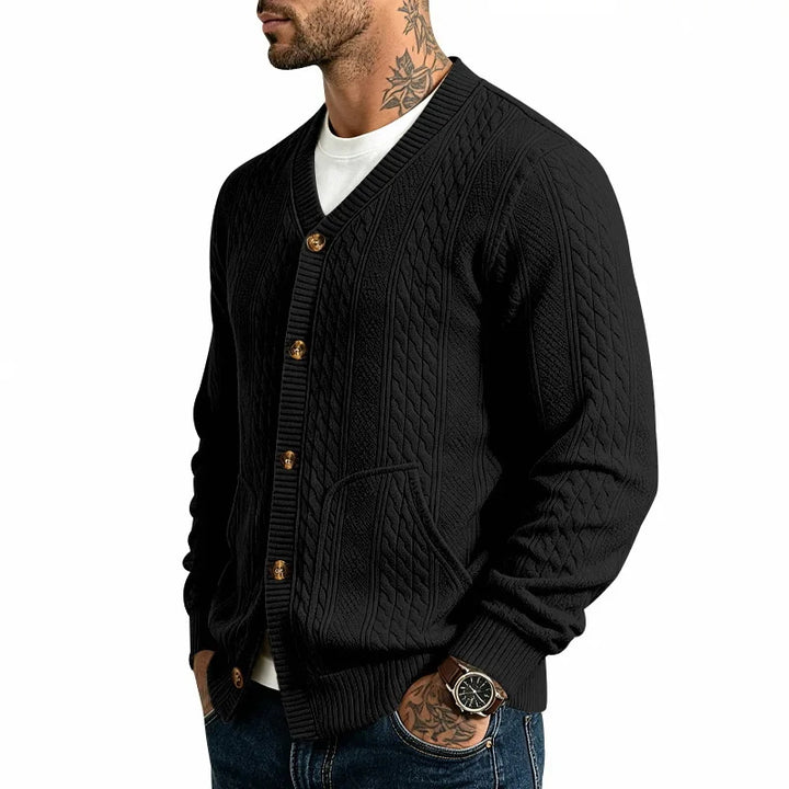Bellmont V-Neck Knit Cardigan