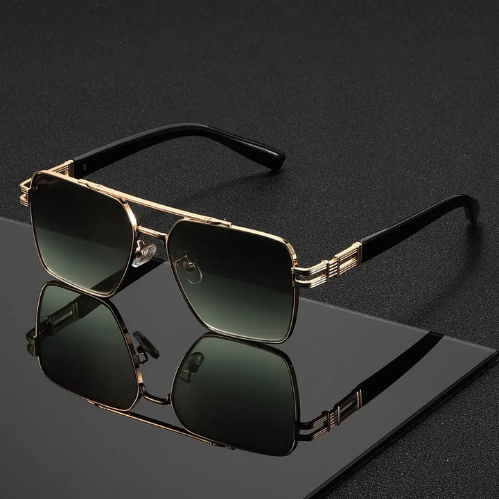Monaco Steel Halo Sunglasses