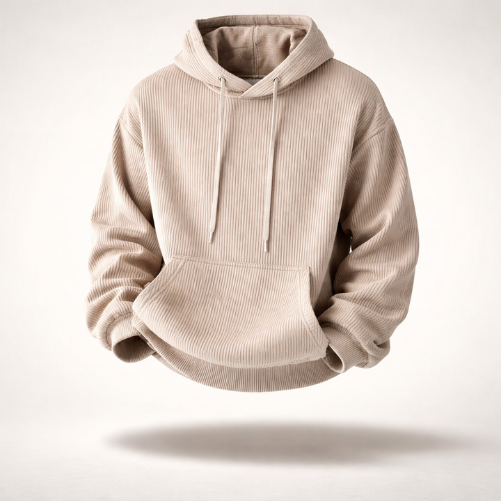 Valen Ridge Ribbed Hoodie