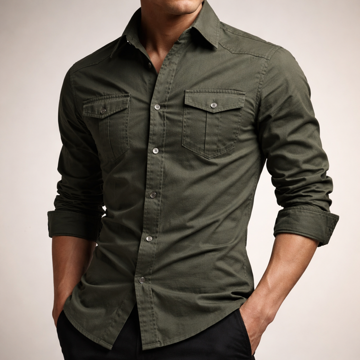 Harrington Field Cotton Shirt