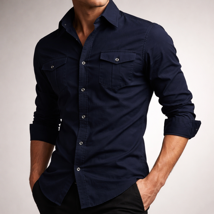 Harrington Field Cotton Shirt