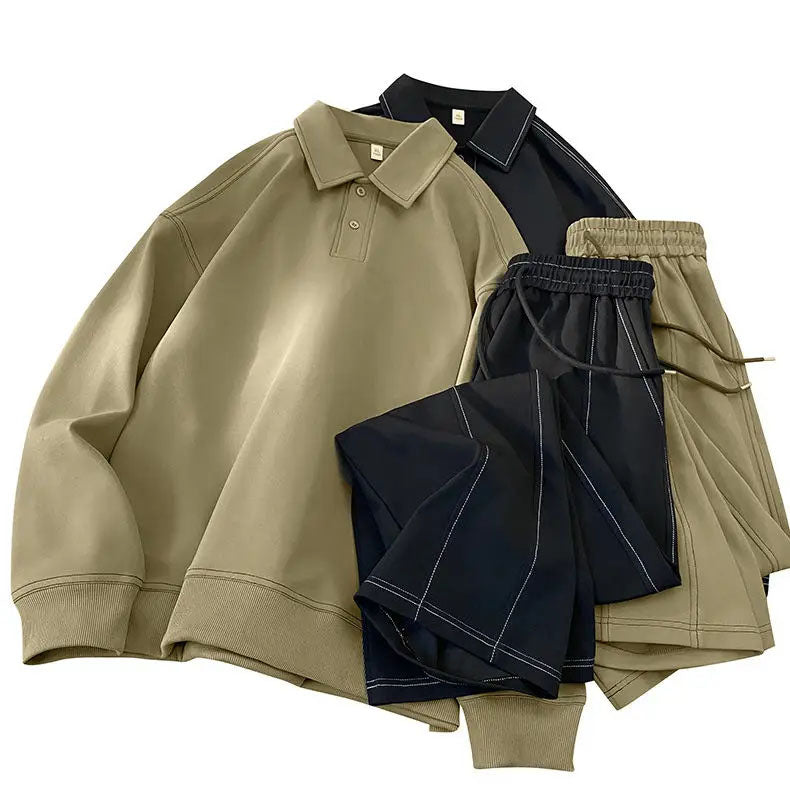 Men's Breathable Fabric Sportswear Set | Lightweight Spring Comfort Fit