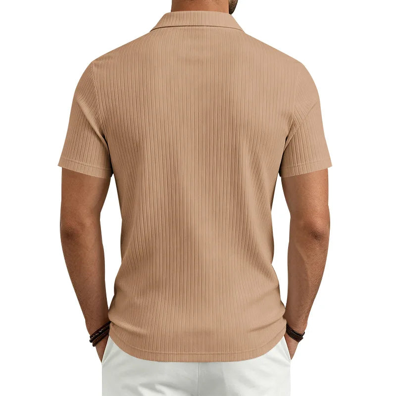 Ashford Open Collar Polo