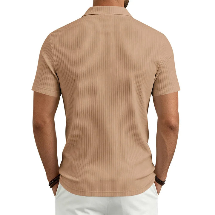 Ashford Open Collar Polo