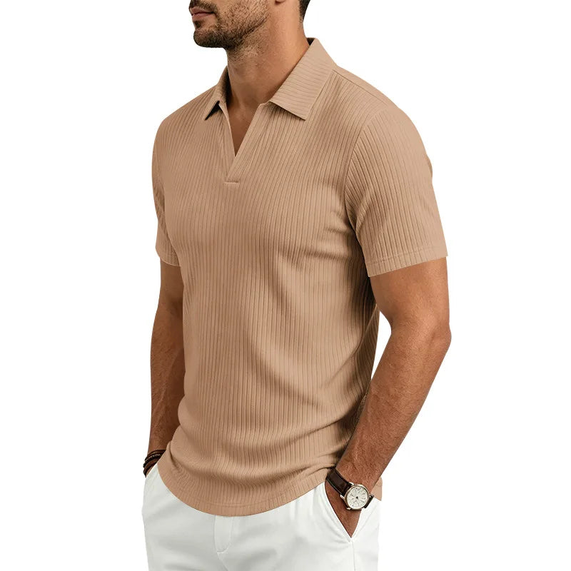 Ashford Open Collar Polo