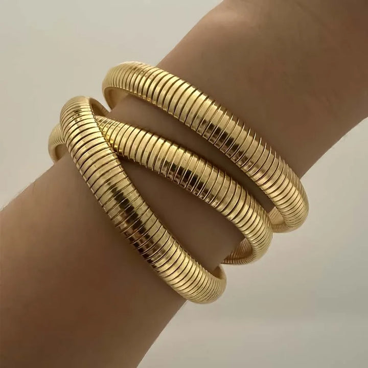 Aurelia Luxe Coil Bracelet