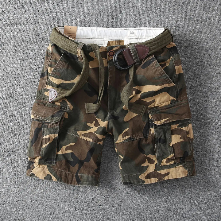 Ravello Cotton Cargo Shorts