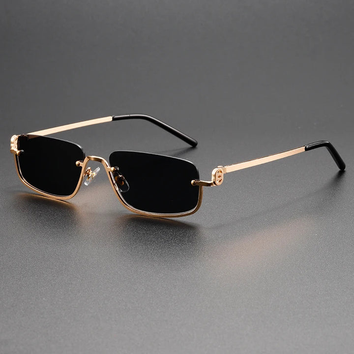 Aurelio Edge Semi-Rim Sunglasses