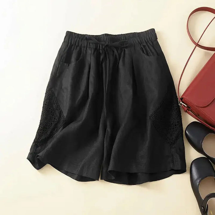 Celeste Elastic Waist Shorts