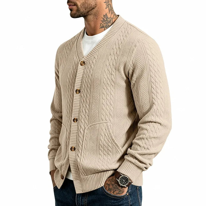 Bellmont V-Neck Knit Cardigan