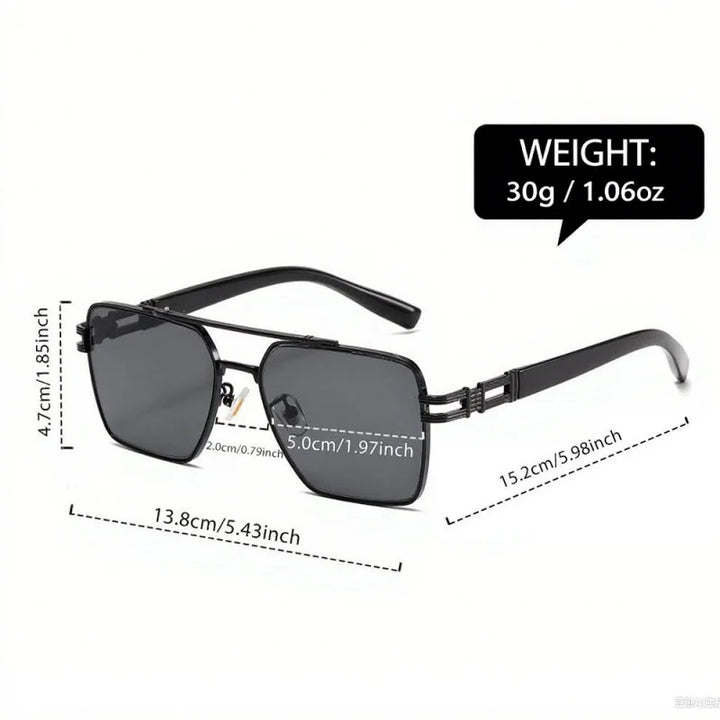 Monaco Steel Halo Sunglasses