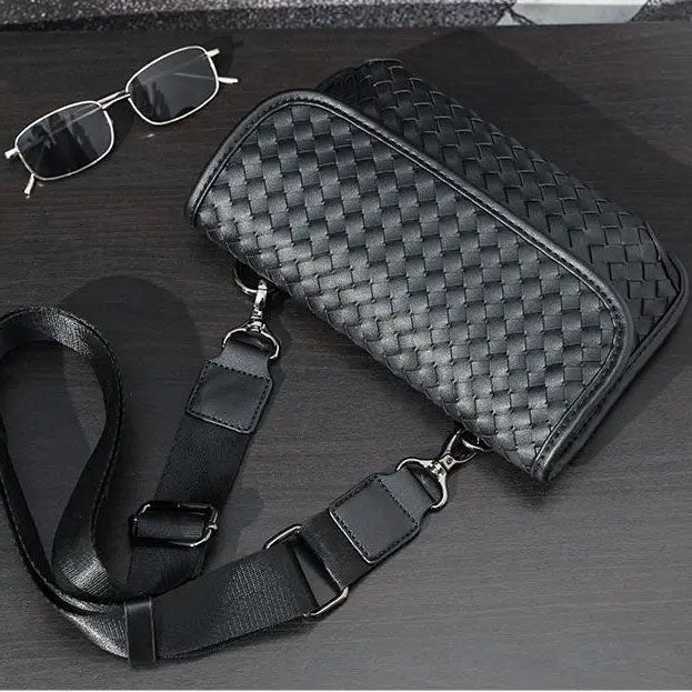 Valentino Weave Crossbody