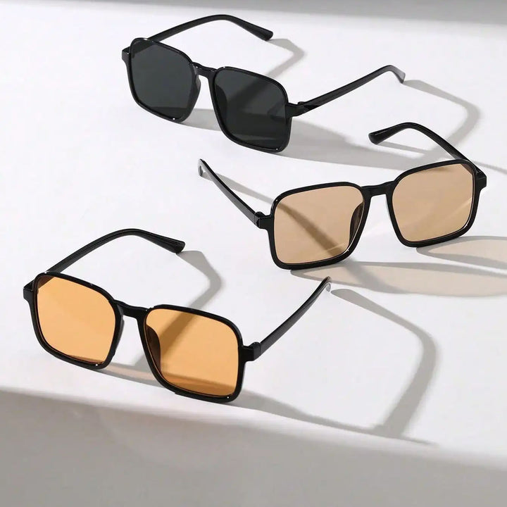 Axel Unisex Square Frame Sunglasses