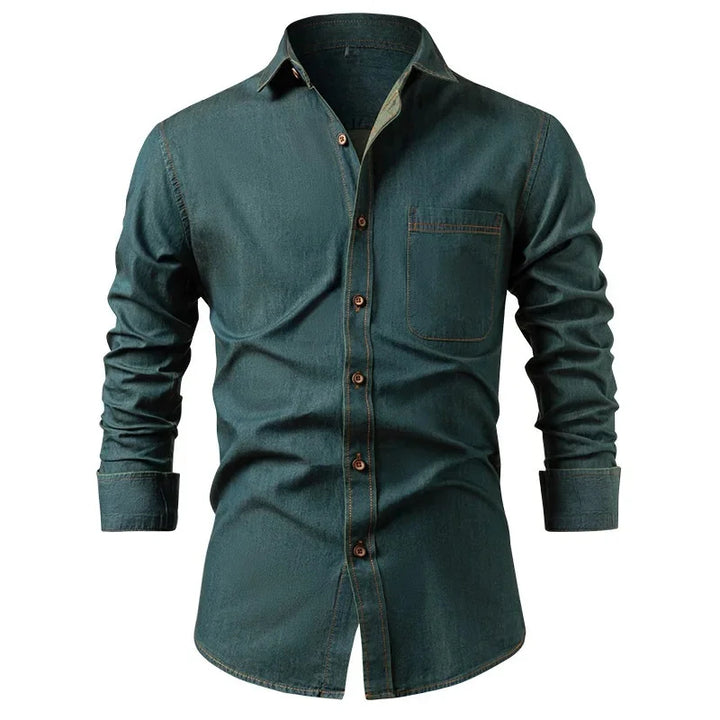 Westbrook No-Iron Denim Shirt