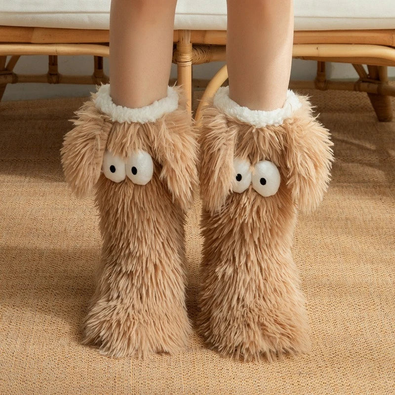 SnugglePup Fluffy Floor Socks