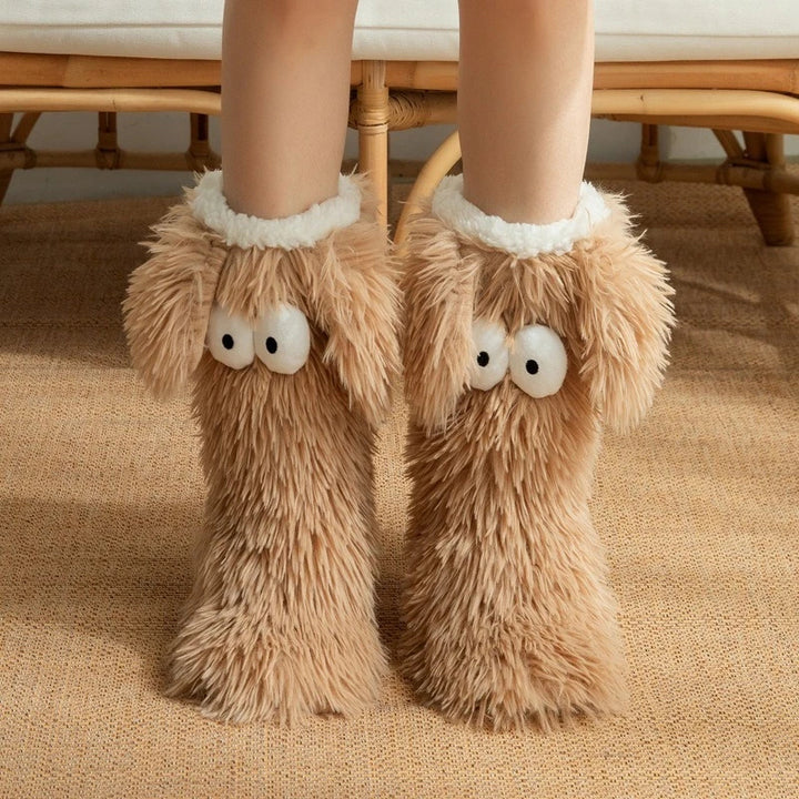 SnugglePup Fluffy Floor Socks