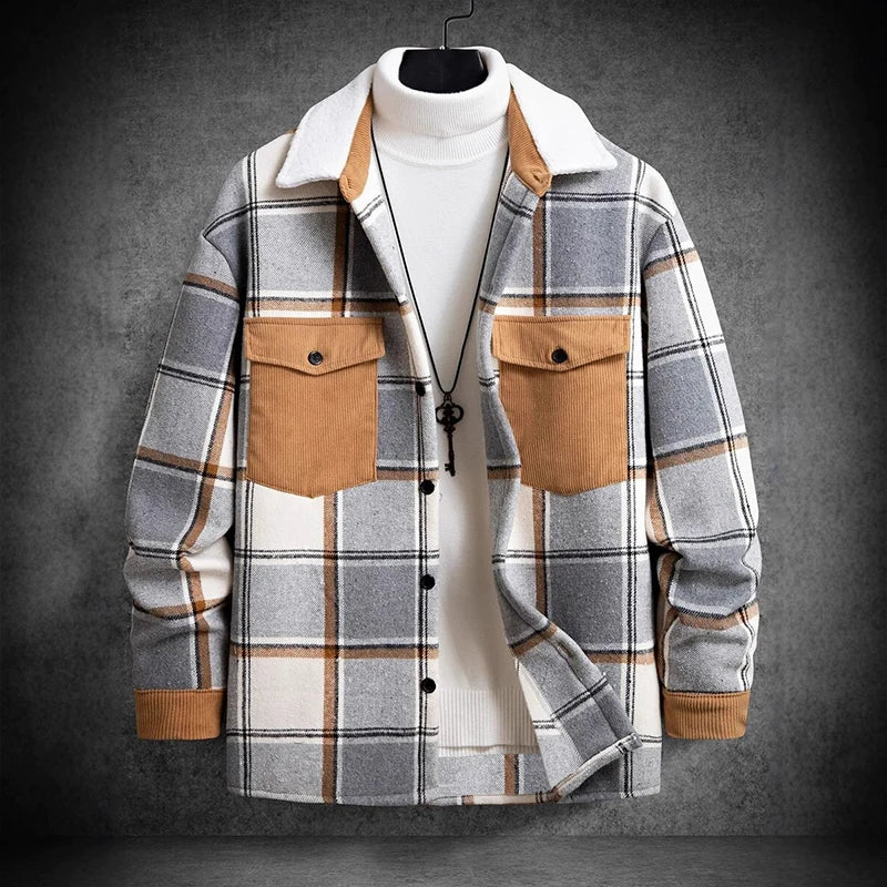Hayden Plaid Corduroy Jacket