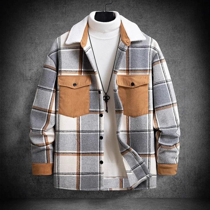 Hayden Plaid Corduroy Jacket