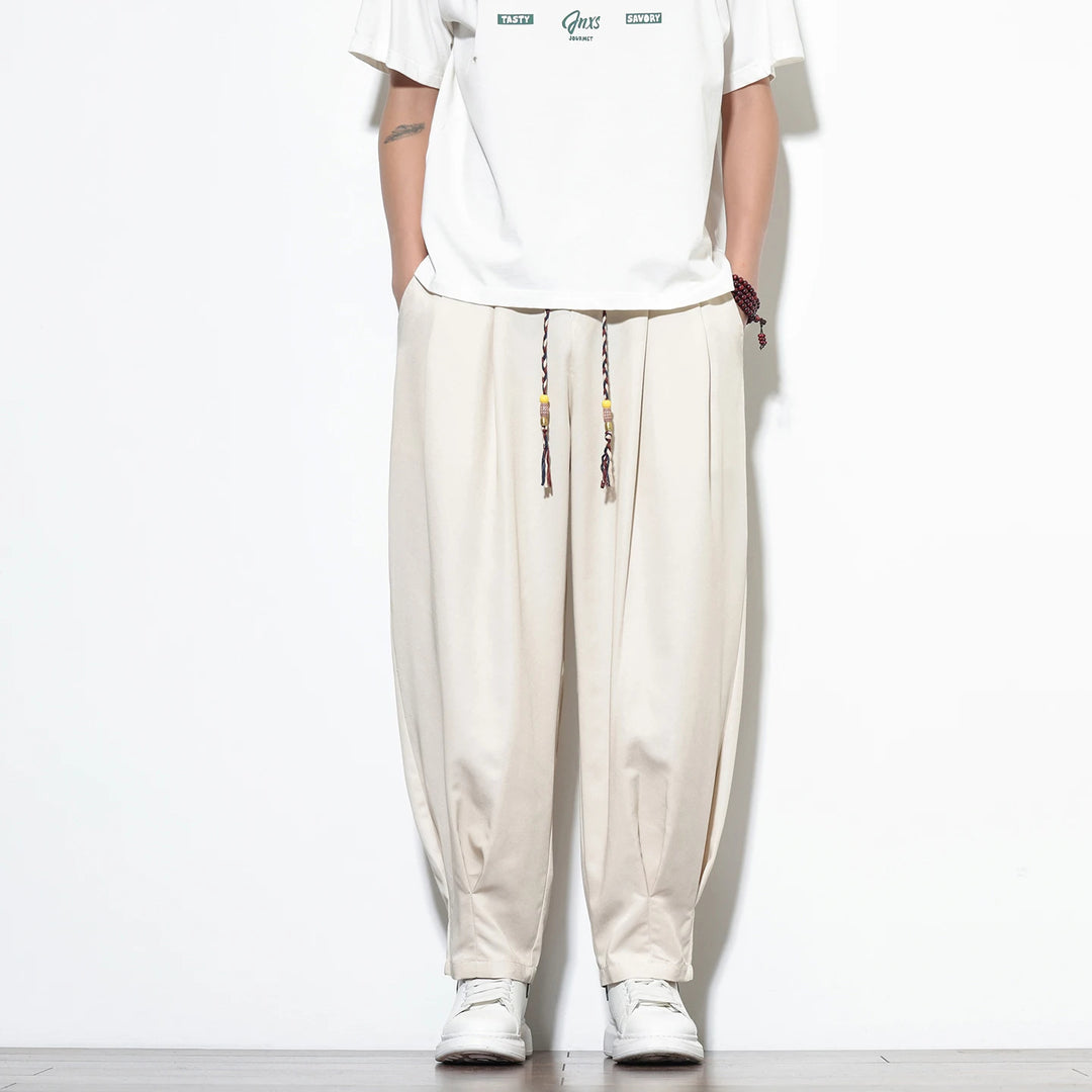 Aurelio Flow Viscose Harem Pants